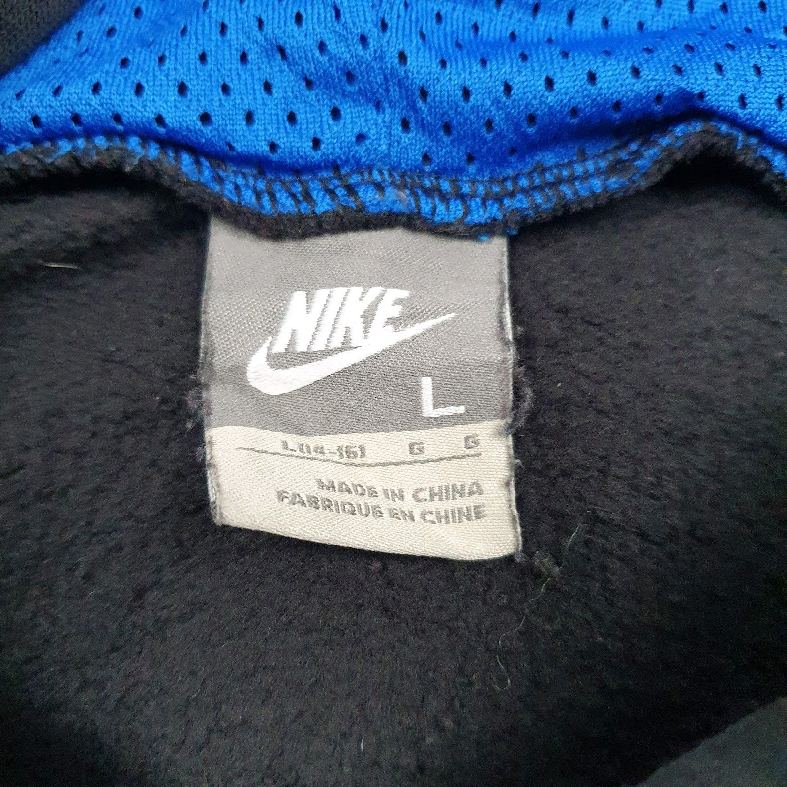 Womens Black Nike Spellout Hoodie Jumper