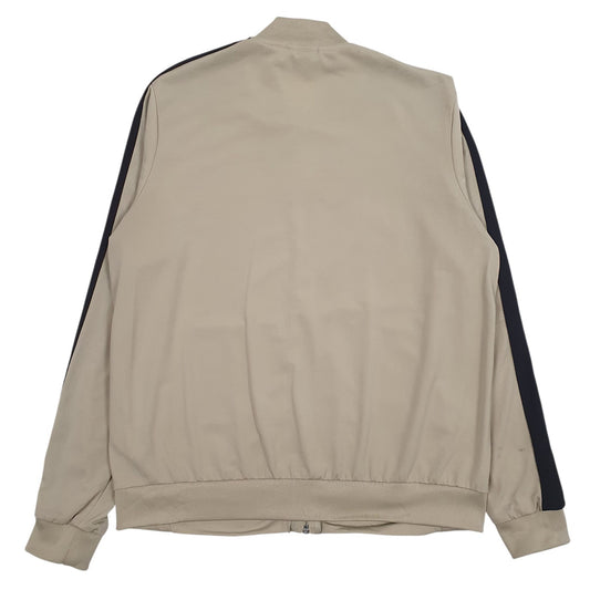Mens Beige Puma Active Wear Full Zip Jumper