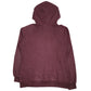 Womens Burgundy The North Face Spellout Hoodie Jumper