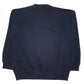 Mens Navy Deluxe Vee Sweats Vintage Graphic V Neck Jumper