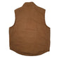 Mens Grey Lee Vest Bodywarmer Sherpa Lined  Coat