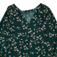 Womens Green Unbranded Floral  Dress