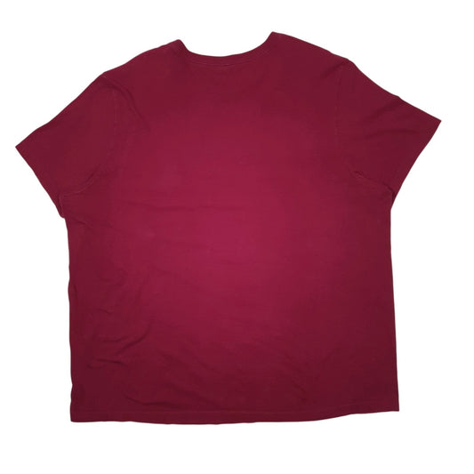 Mens Burgundy Nike   T Shirt