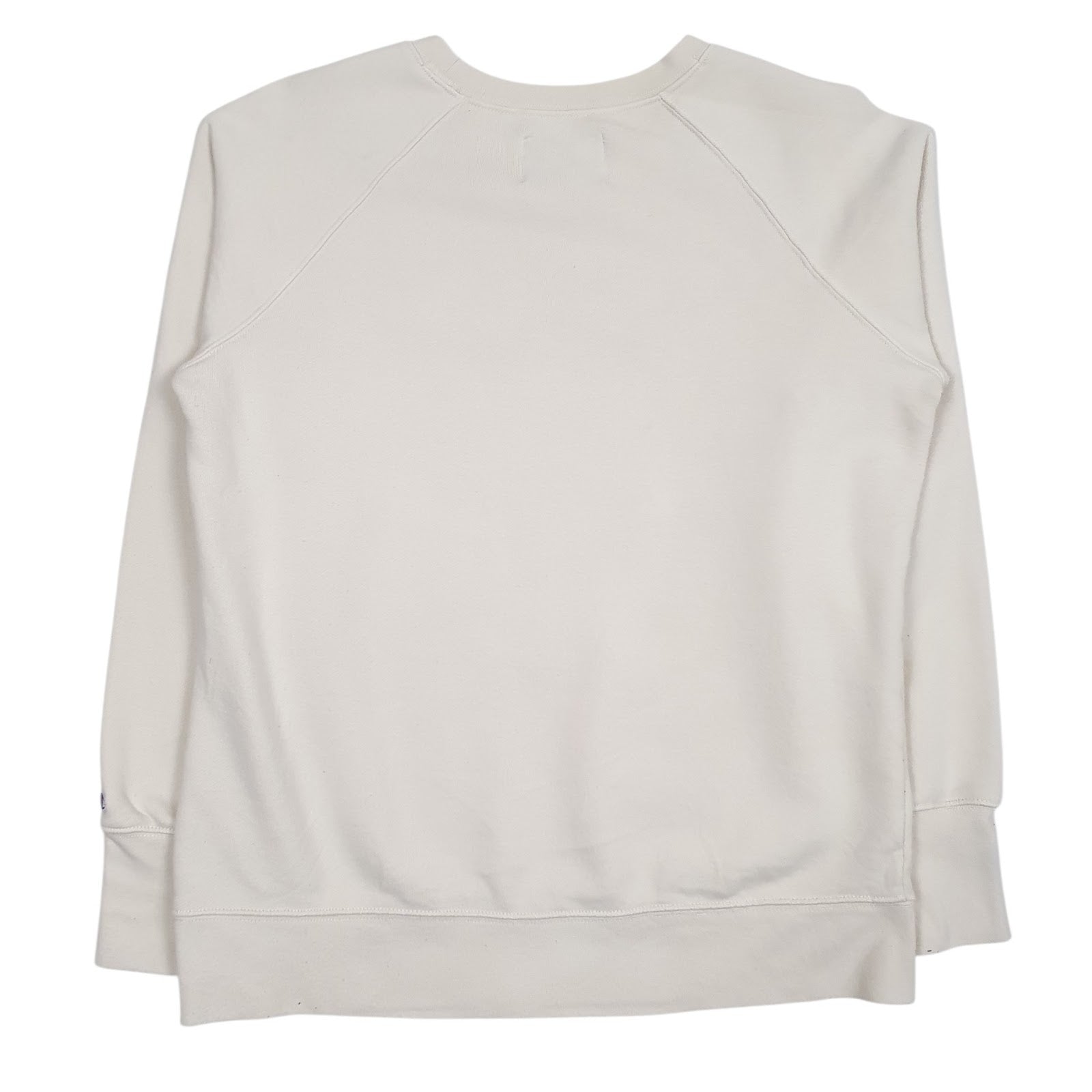 Mens Cream Champion  Crewneck Jumper