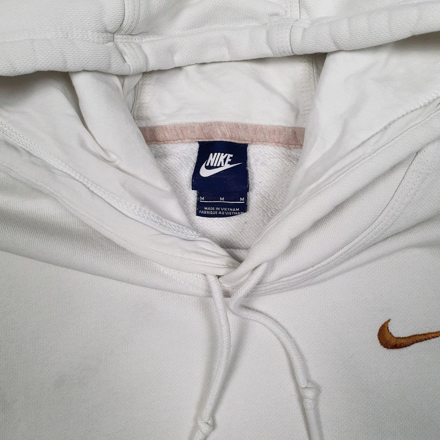 Mens White Nike  Hoodie Jumper