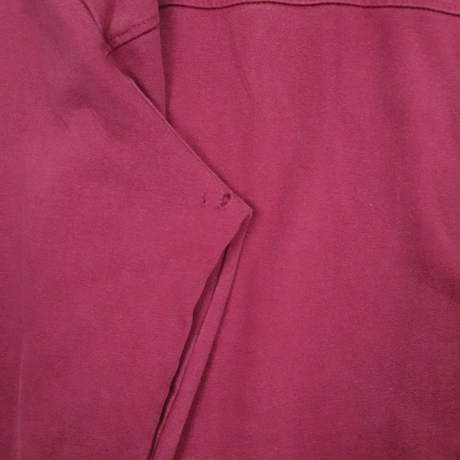 Mens Burgundy Lotto  Hoodie Jumper