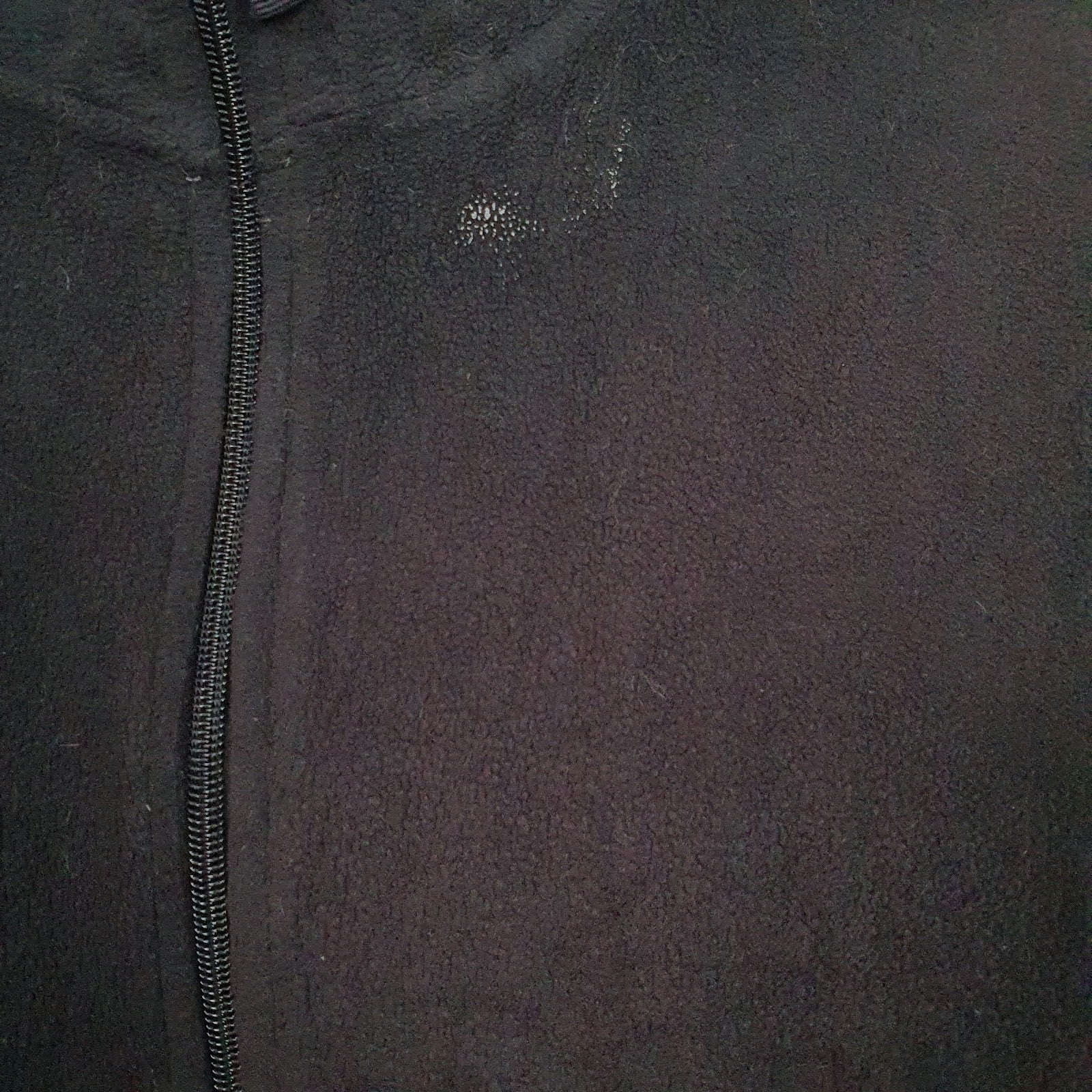 Mens Black Starter  Full Zip Jumper