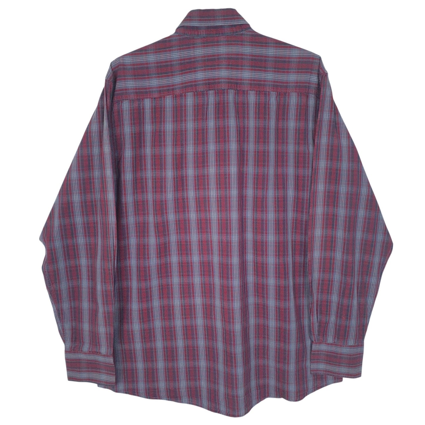 Mens Blue Ascot Sport   Shirt
