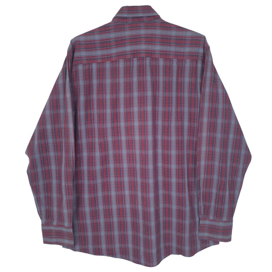 Mens Blue Ascot Sport   Shirt