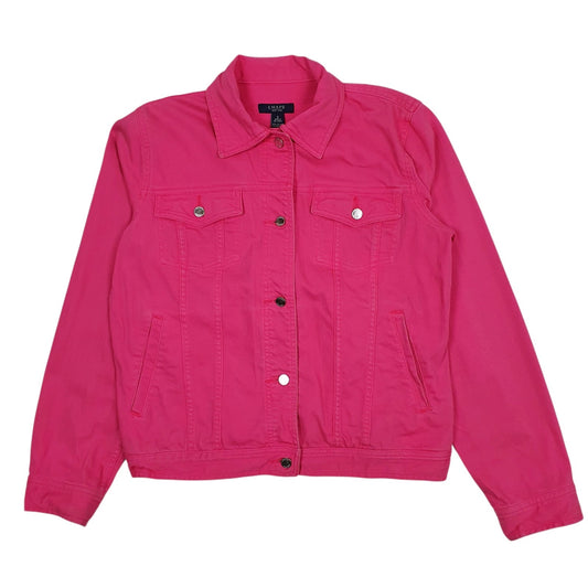 Womens Pink Chaps Type 3 Trucker  Coat