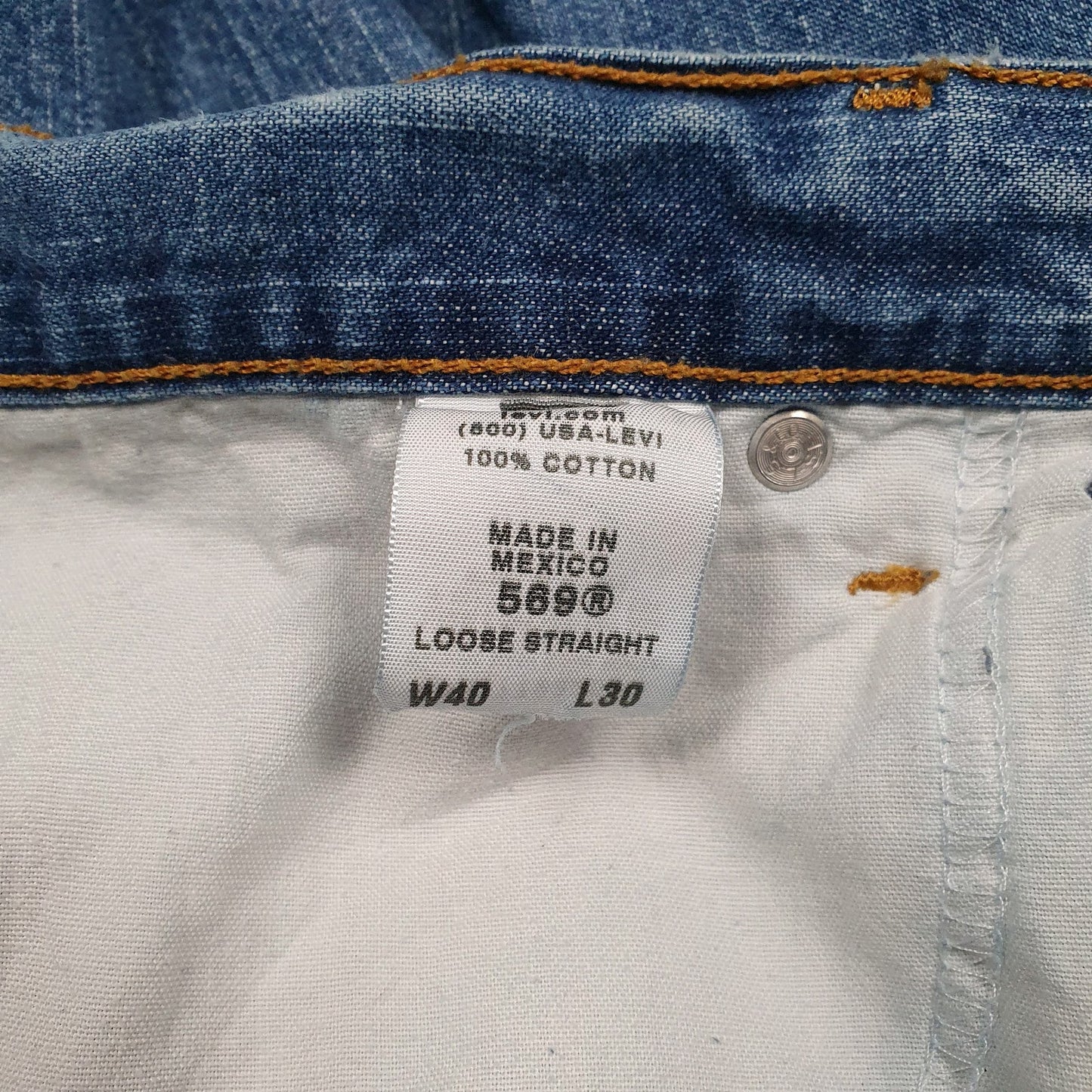 Mens Blue Levis   Jeans
