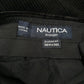 Mens Black Nautica Rigger Pleated  Trousers