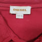Mens Red Diesel   Polo Shirt