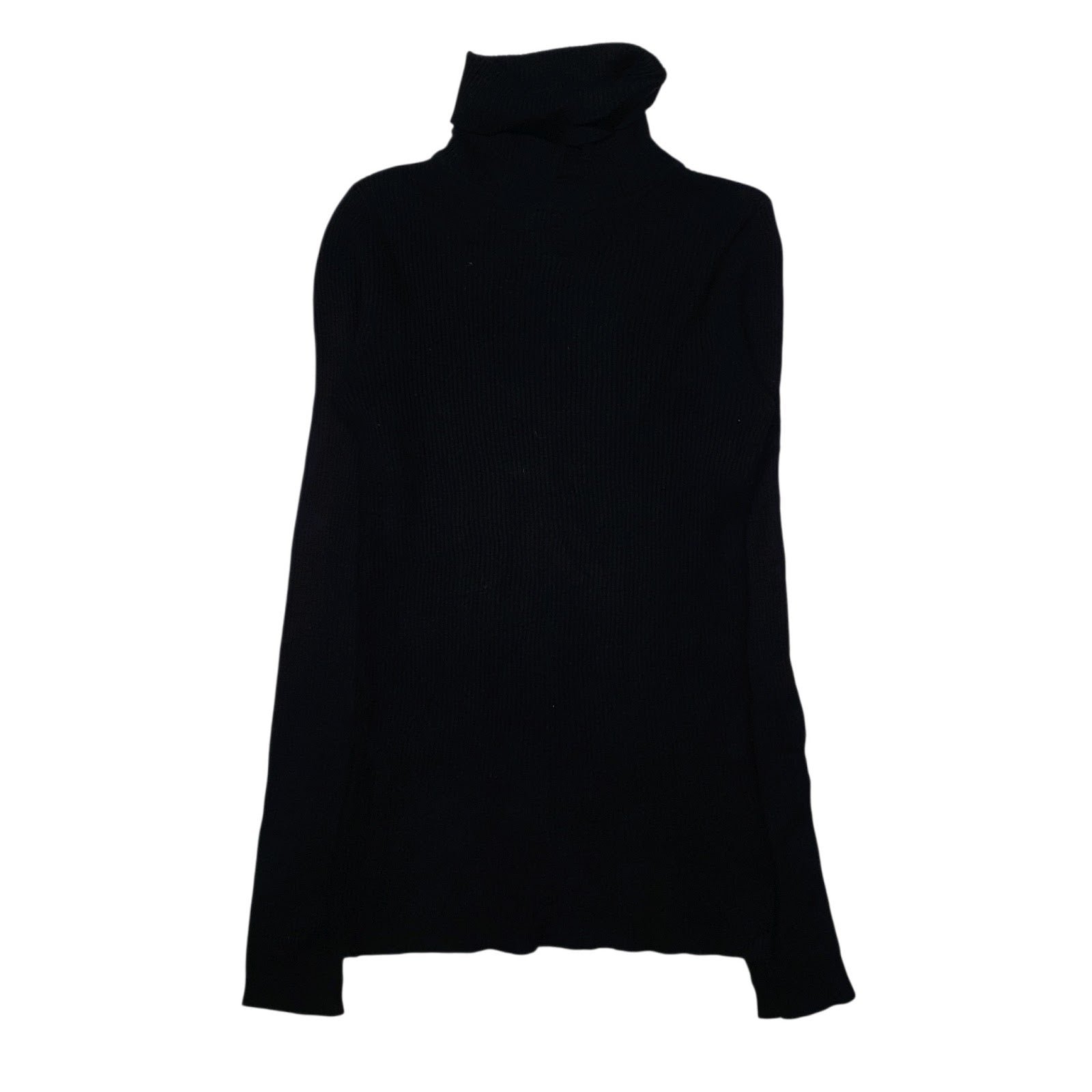 Womens Black Oh MG  Turtle Neck Jumper