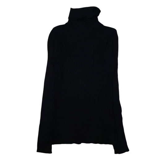 Womens Black Oh MG  Turtle Neck Jumper