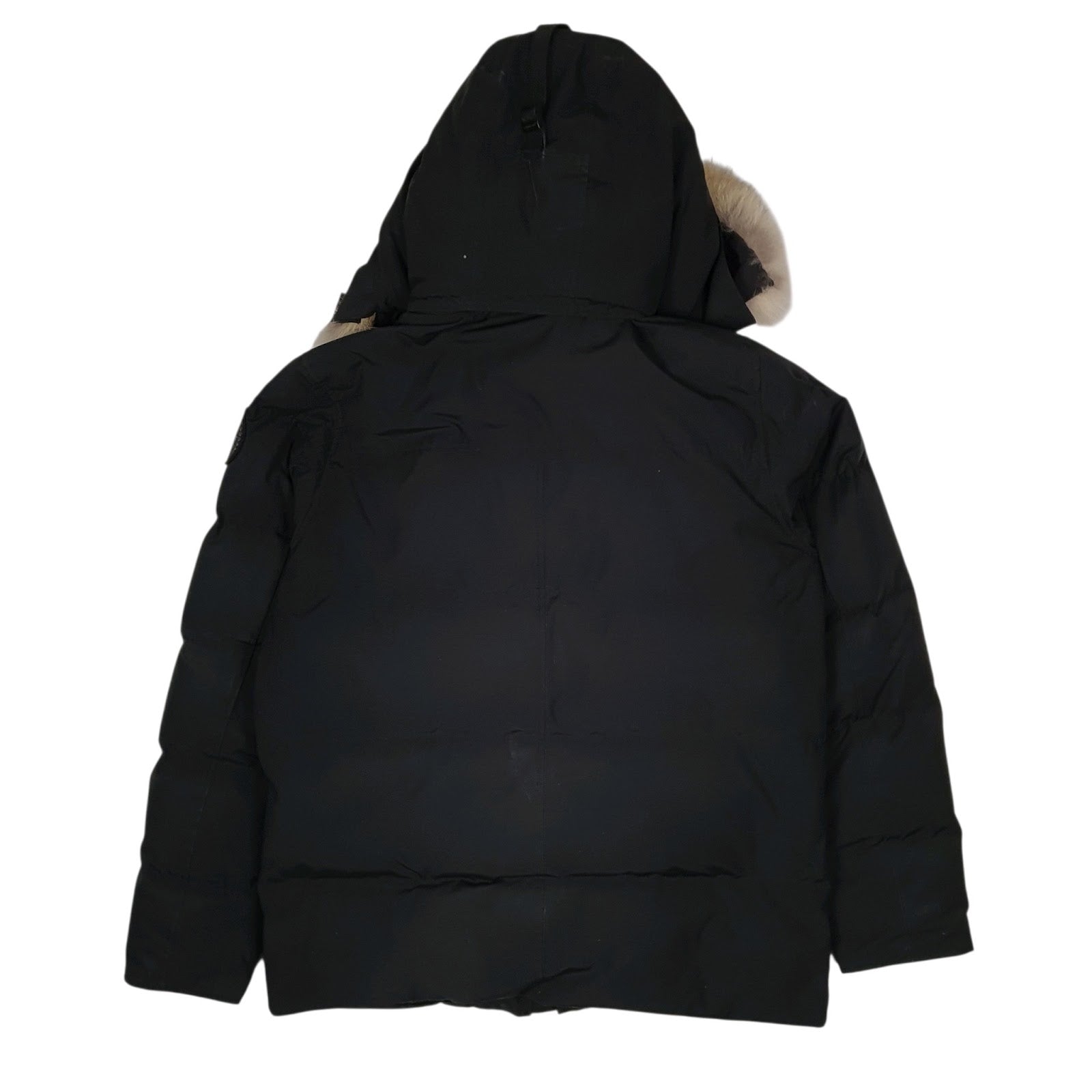 Mens Black Canada Goose Wyndham Parka  Coat