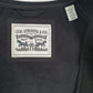 Mens Black Levis   Coat