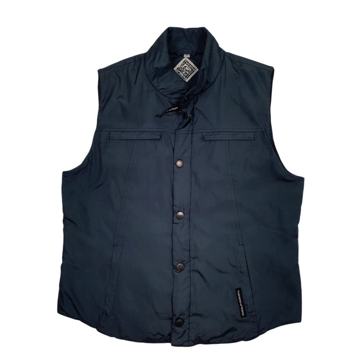 Womens Navy Tecano Urbano   Coat