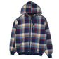 Mens Blue Lee Active Sherpa Lined Hoodie  Coat