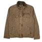 Mens Brown Levis Chore Windbreaker Padded  Coat