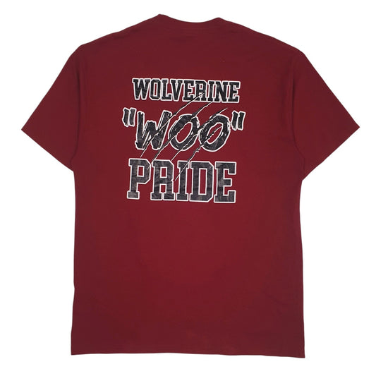 Mens Red Port & Company   T Shirt