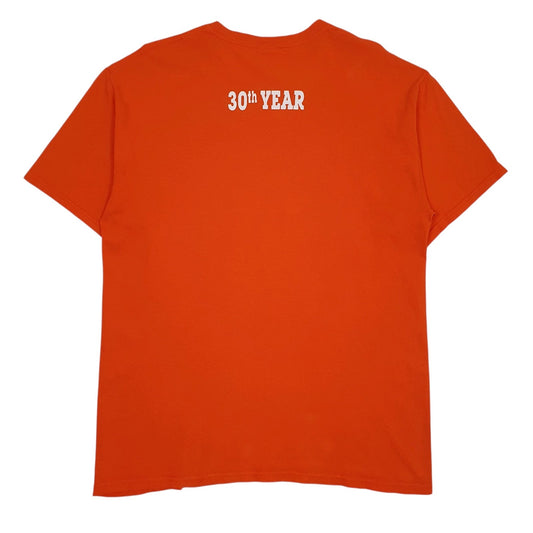 Mens Orange Gildan Middletown  T Shirt