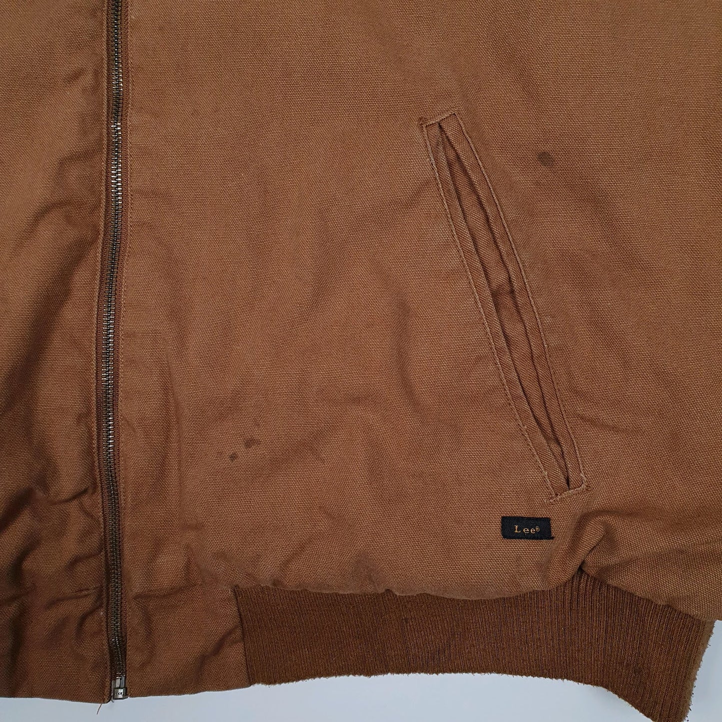 Mens Brown Lee Sherpa Lined Active  Coat