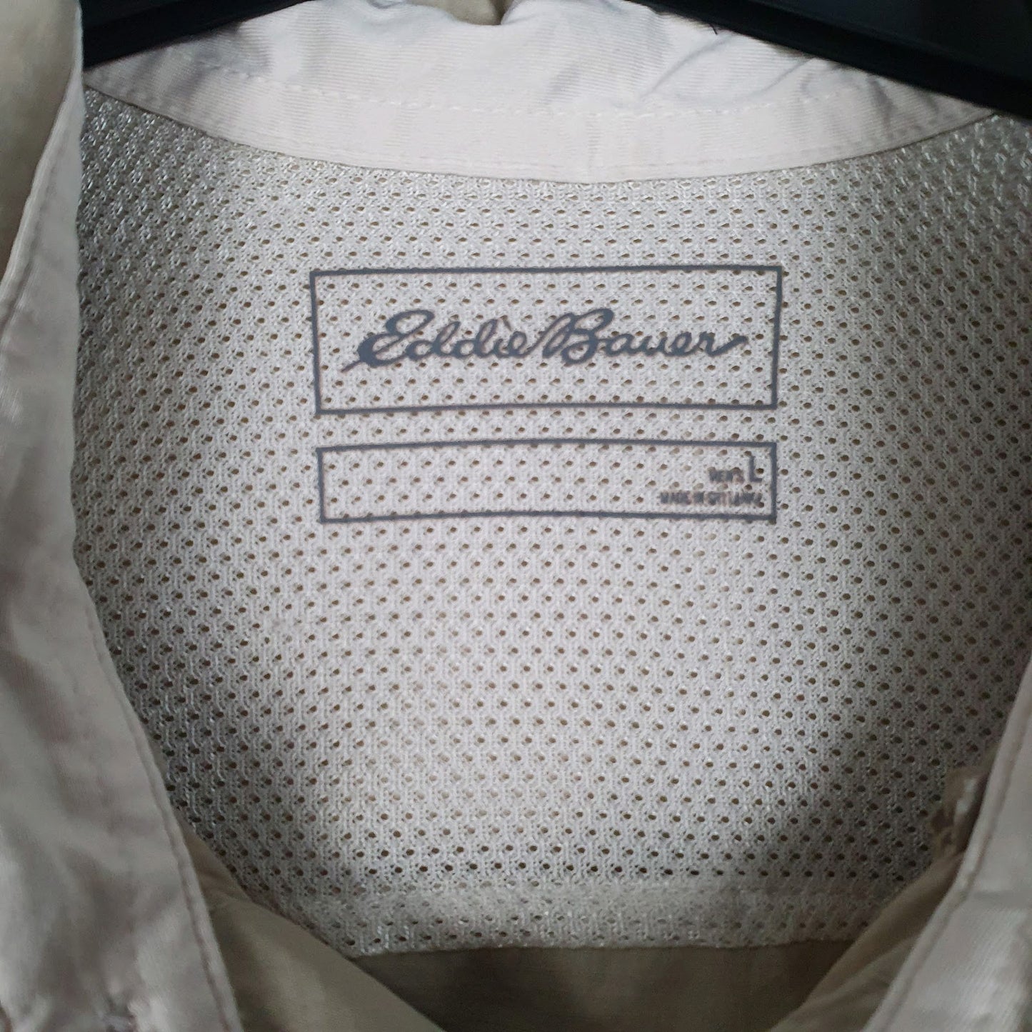 Mens Brown Eddie Bauer Hiking  Shirt