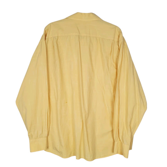 Mens Yellow Pierre Cardin   Shirt