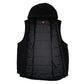 Mens Black Wrangler Vest Bodywarmer Workwear Hoodie  Coat