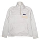Womens White Patagonia Re Tool Snap T Quarter Zip Jumper