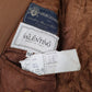 Mens Brown Valentino Cashmere Longline  Coat