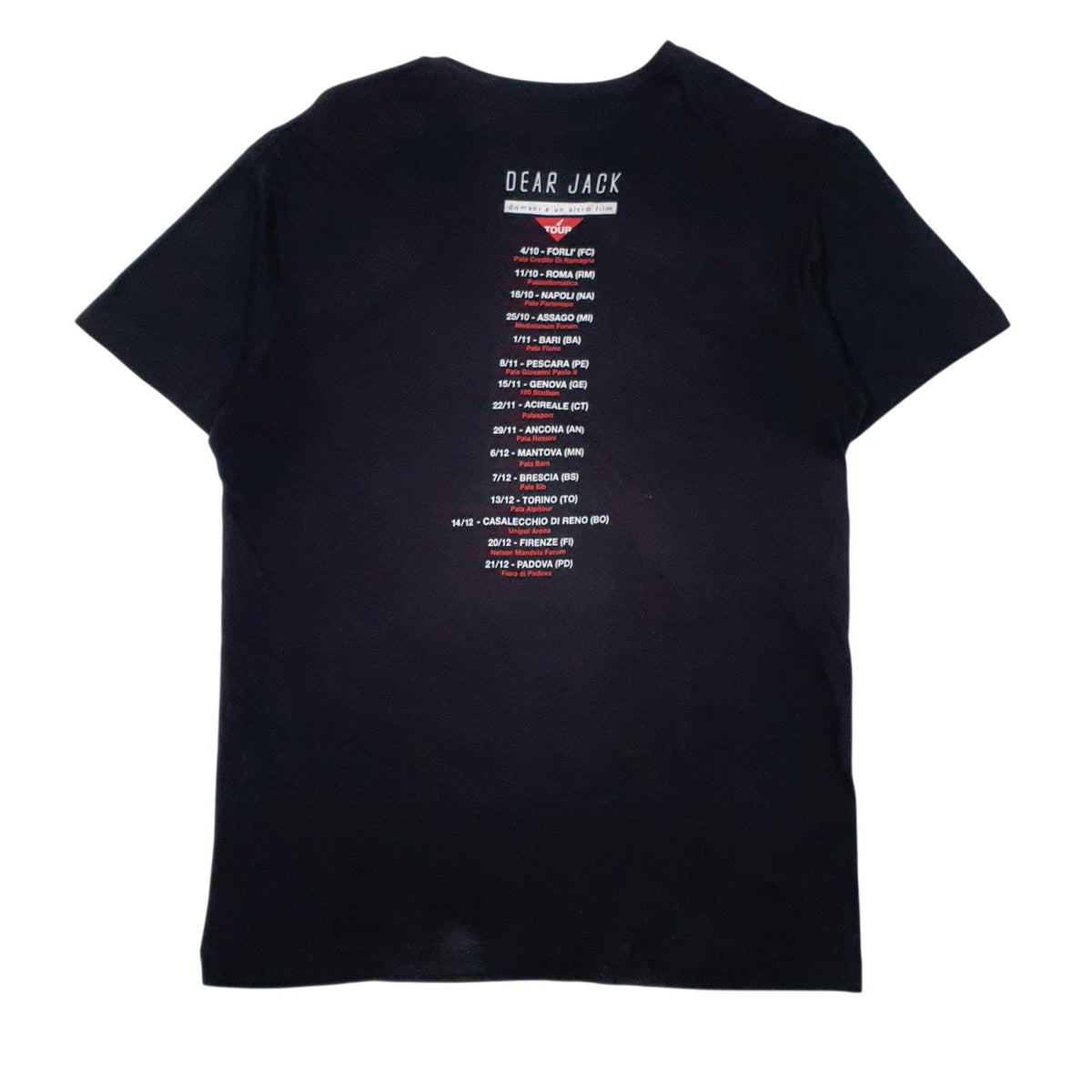 Mens Black Unbranded Dear Jack  T Shirt