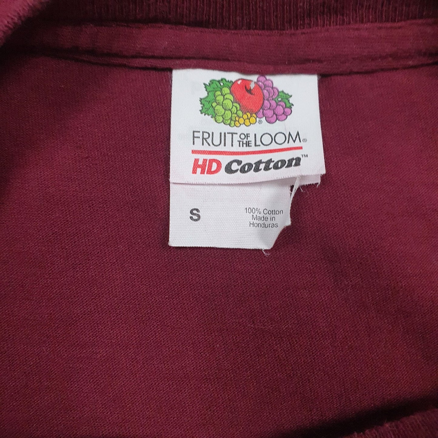 Mens Burgundy Fruit Of The Loom Apple Valley Seminoles  T Shirt