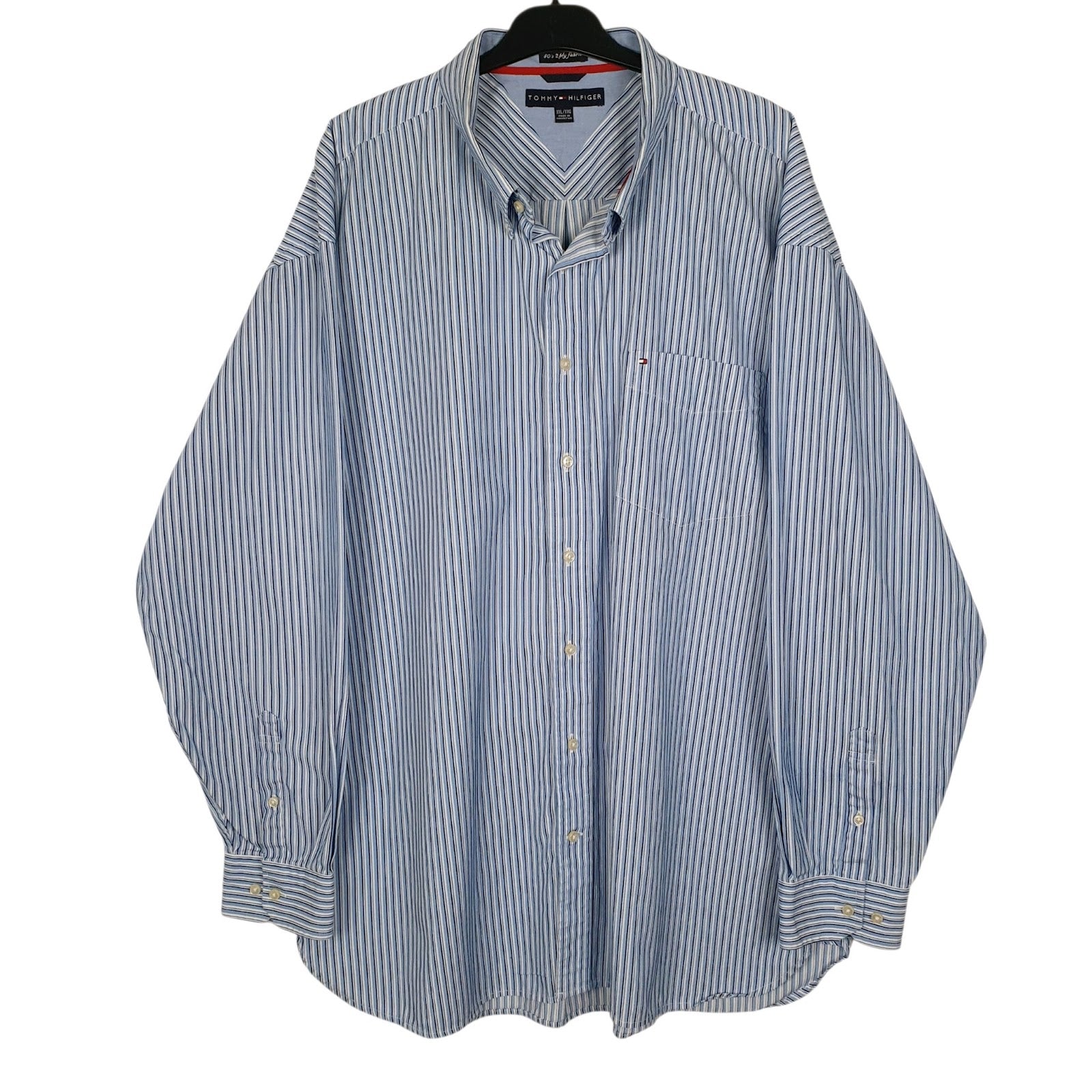Mens Blue Tommy Hilfiger  Long Sleeve Shirt