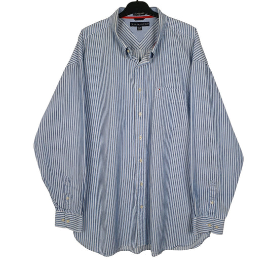 Mens Blue Tommy Hilfiger  Long Sleeve Shirt