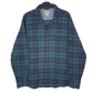 Mens Green L.L.Bean Flannel Long Sleeve Shirt