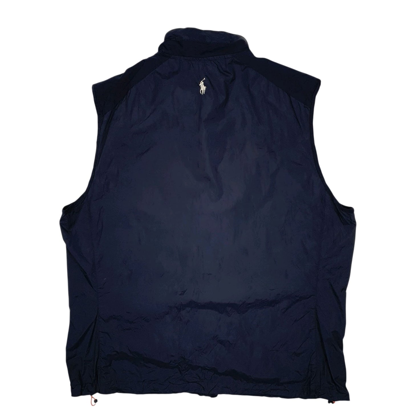 Mens Navy Polo Ralph Lauren Golf Waterproof Pinehurst US Open Full Zip Coat
