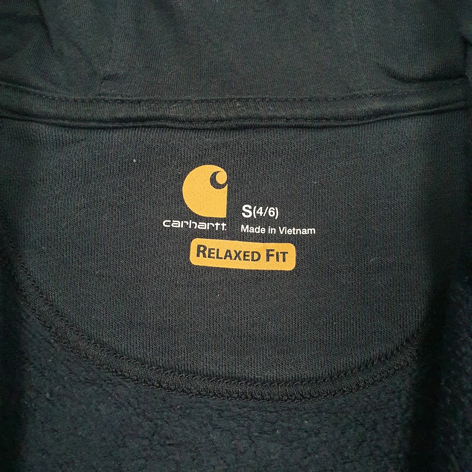 Womens Navy Carhartt  Full Zip Jumper