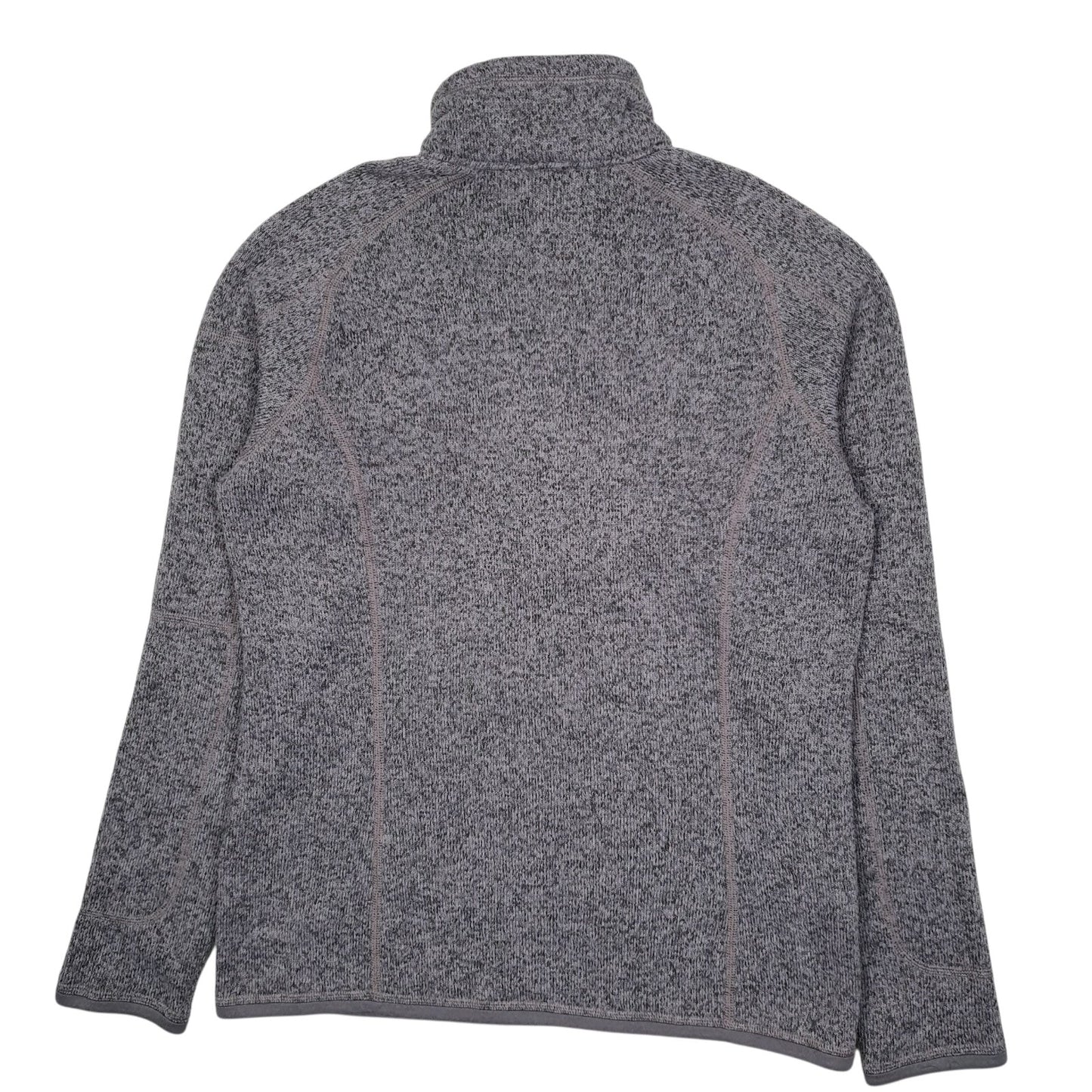 Womens Purple Patagonia Better Sweater Quarter Zip Jumper
