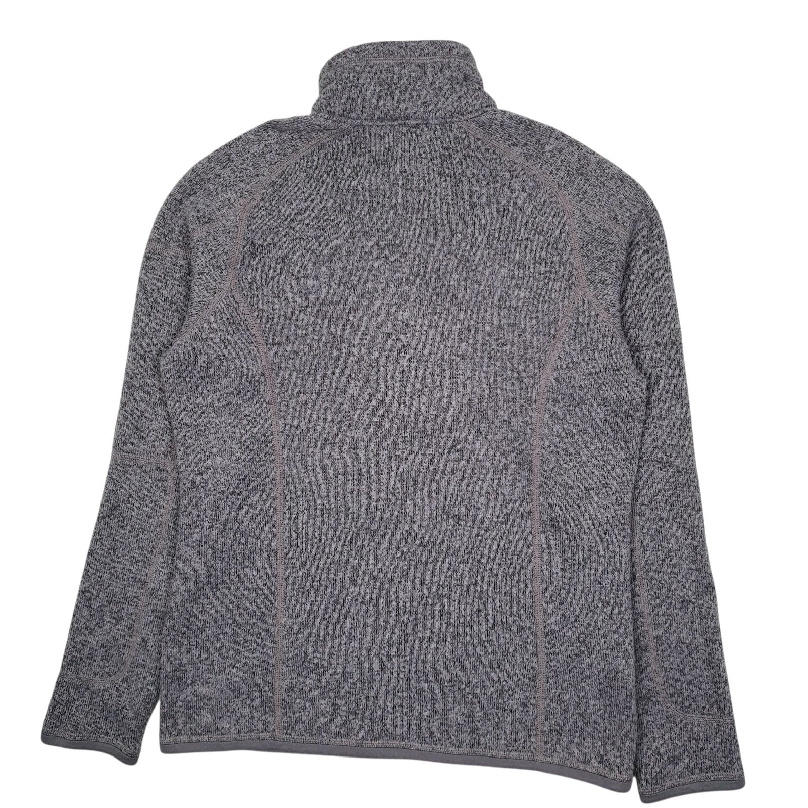 Womens Purple Patagonia Better Sweater Quarter Zip Jumper