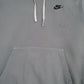 Mens Grey Nike  Hoodie Jumper