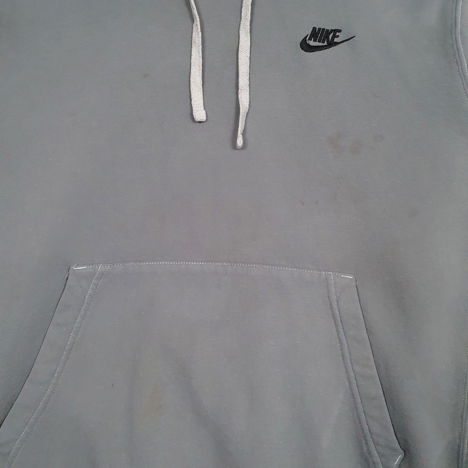 Mens Grey Nike  Hoodie Jumper