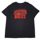 Mens Black WWE  Short Sleeve T Shirt