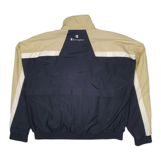 Mens Black Champion Vintage 00s Full Zip Coat