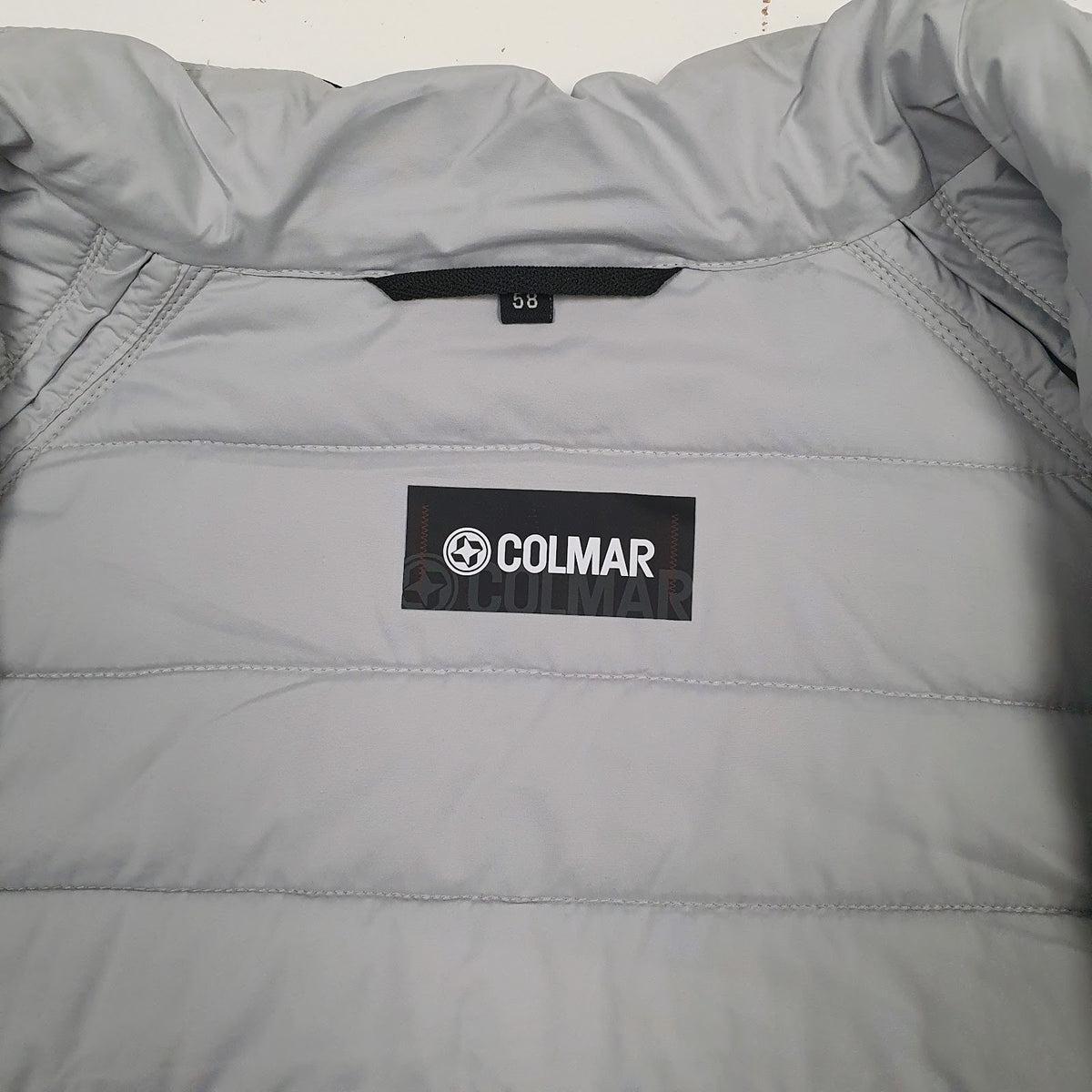 Mens Grey Colmar Puffer  Coat