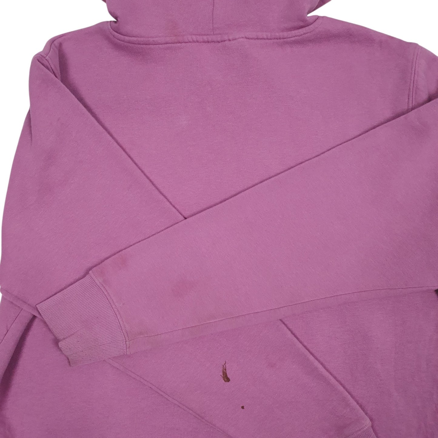 Womens Pink Fila Spellout Hoodie Jumper