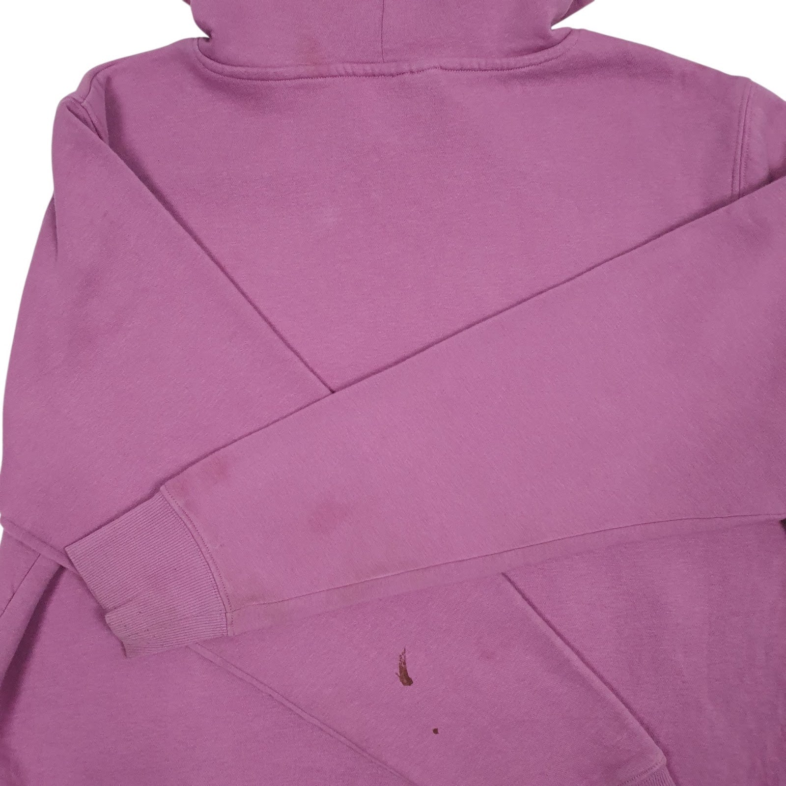 Womens Pink Fila Spellout Hoodie Jumper