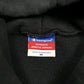 Mens Black Champion Jasonville University Hoodie Jumper