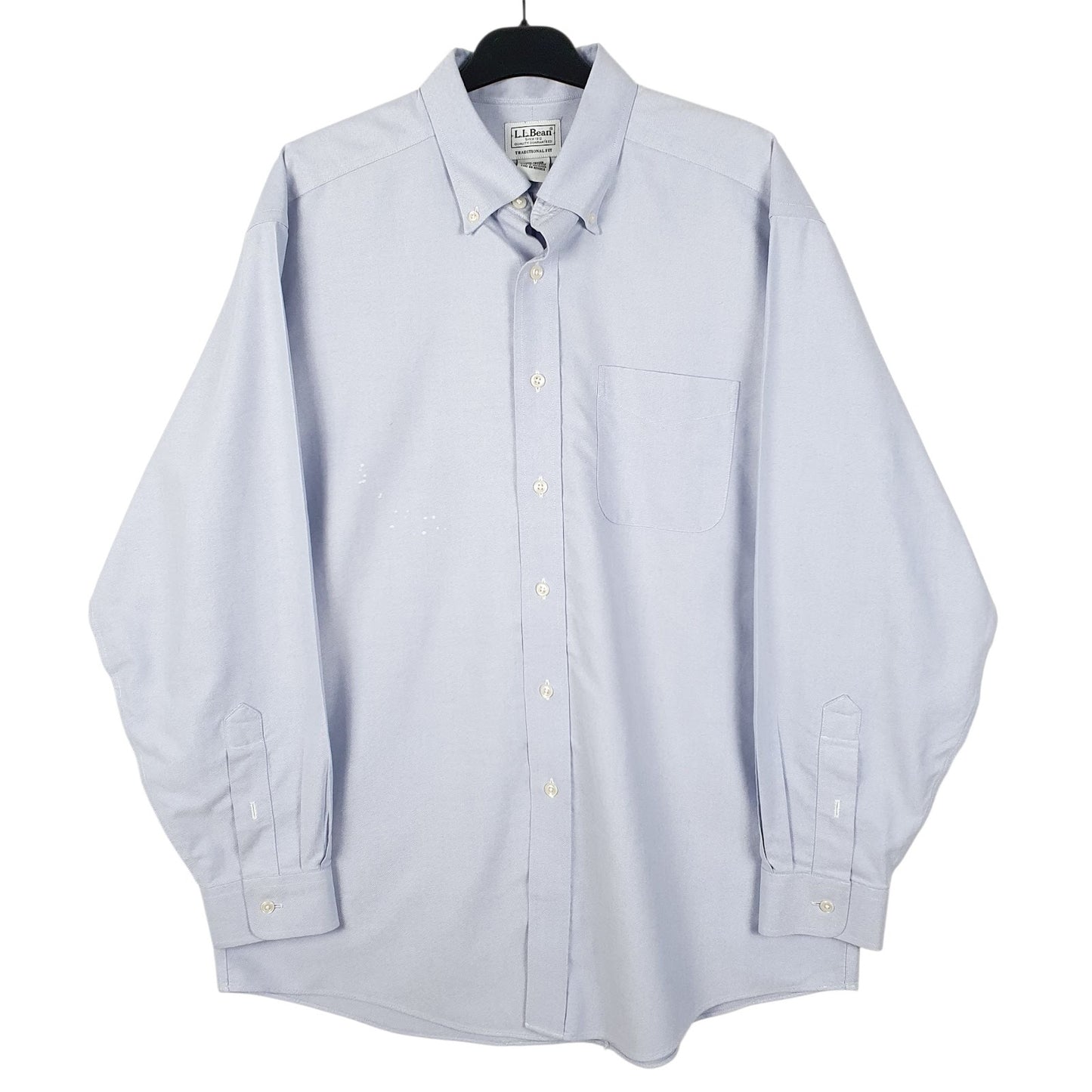 Mens Blue L.L.Bean  Long Sleeve Shirt